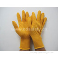 10 Gauge Yellow Cotton String Knit Glove Safety Gloves (DCK610)